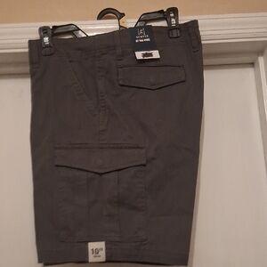 George Dark Gray Cargo Shorts